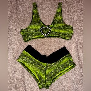 2 Piece Snake Skin Set